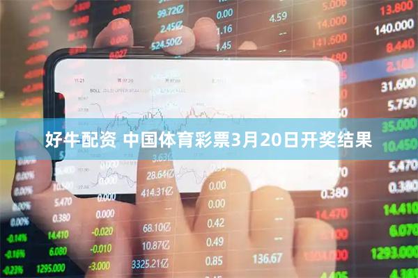 好牛配资 中国体育彩票3月20日开奖结果